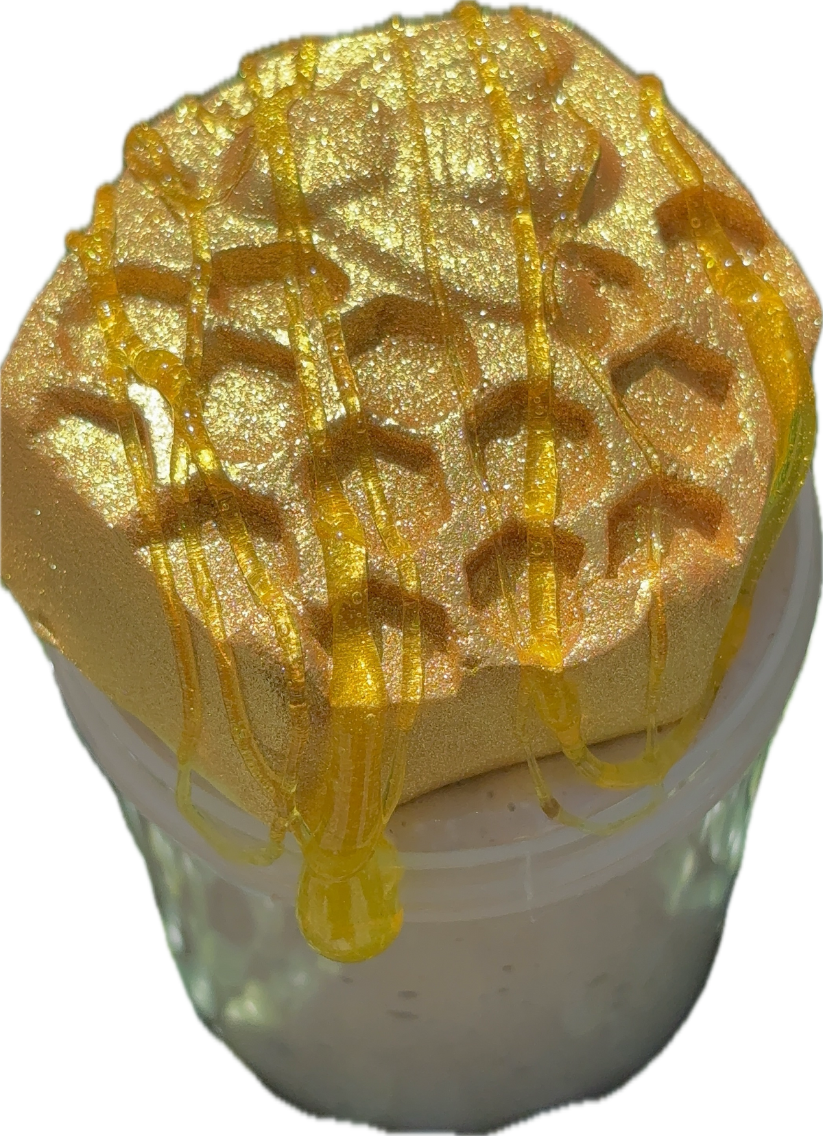 Oats & Honey | Perlite x Clay Piece Scented Slime