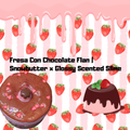 Fresa Con Chocolate Flan | Snowbutter x Glossy Scented Slime