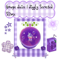 Grape Juice | Jiggly Scented Slime