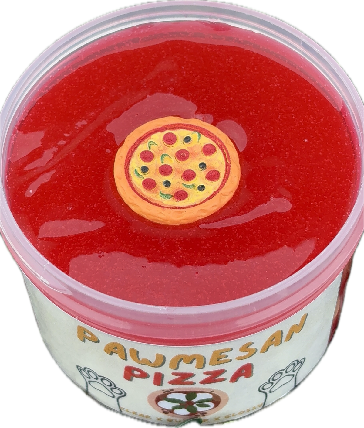 Pawmesan Pizza | DIY Pizza Scented Slime Kit
