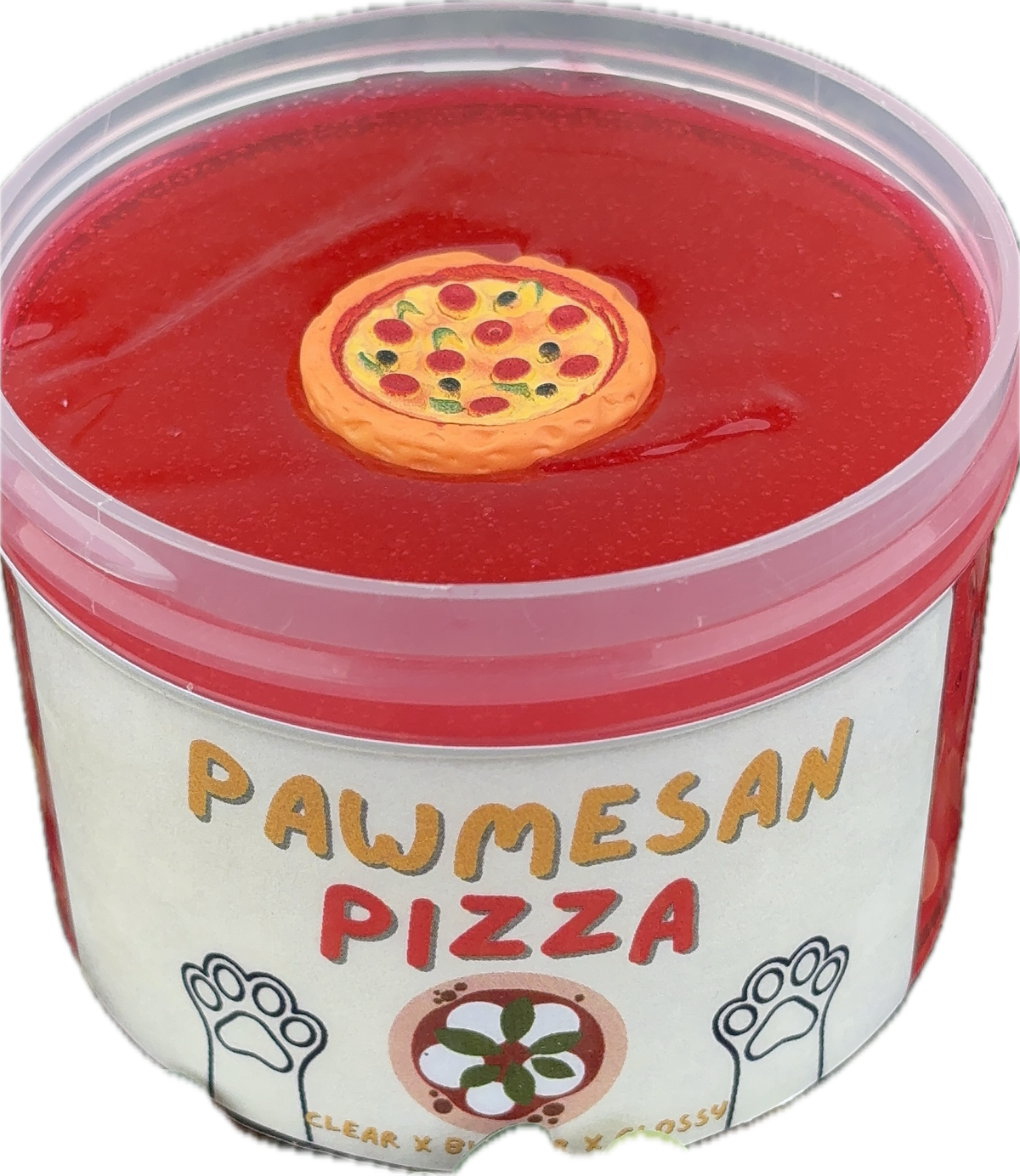 Pawmesan Pizza | DIY Pizza Scented Slime Kit