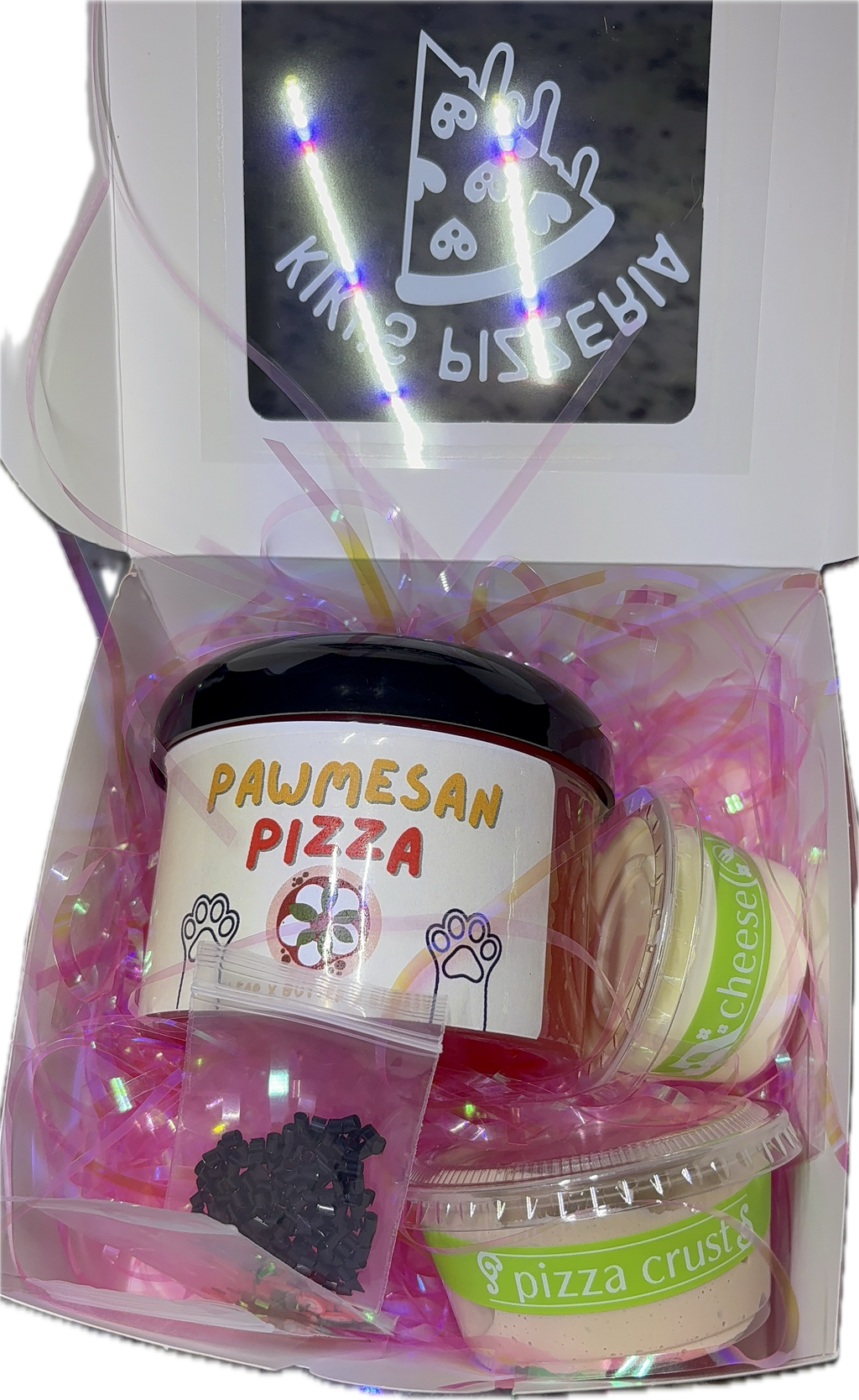 Pawmesan Pizza | DIY Pizza Scented Slime Kit