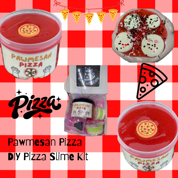 Pawmesan Pizza | DIY Pizza Scented Slime Kit