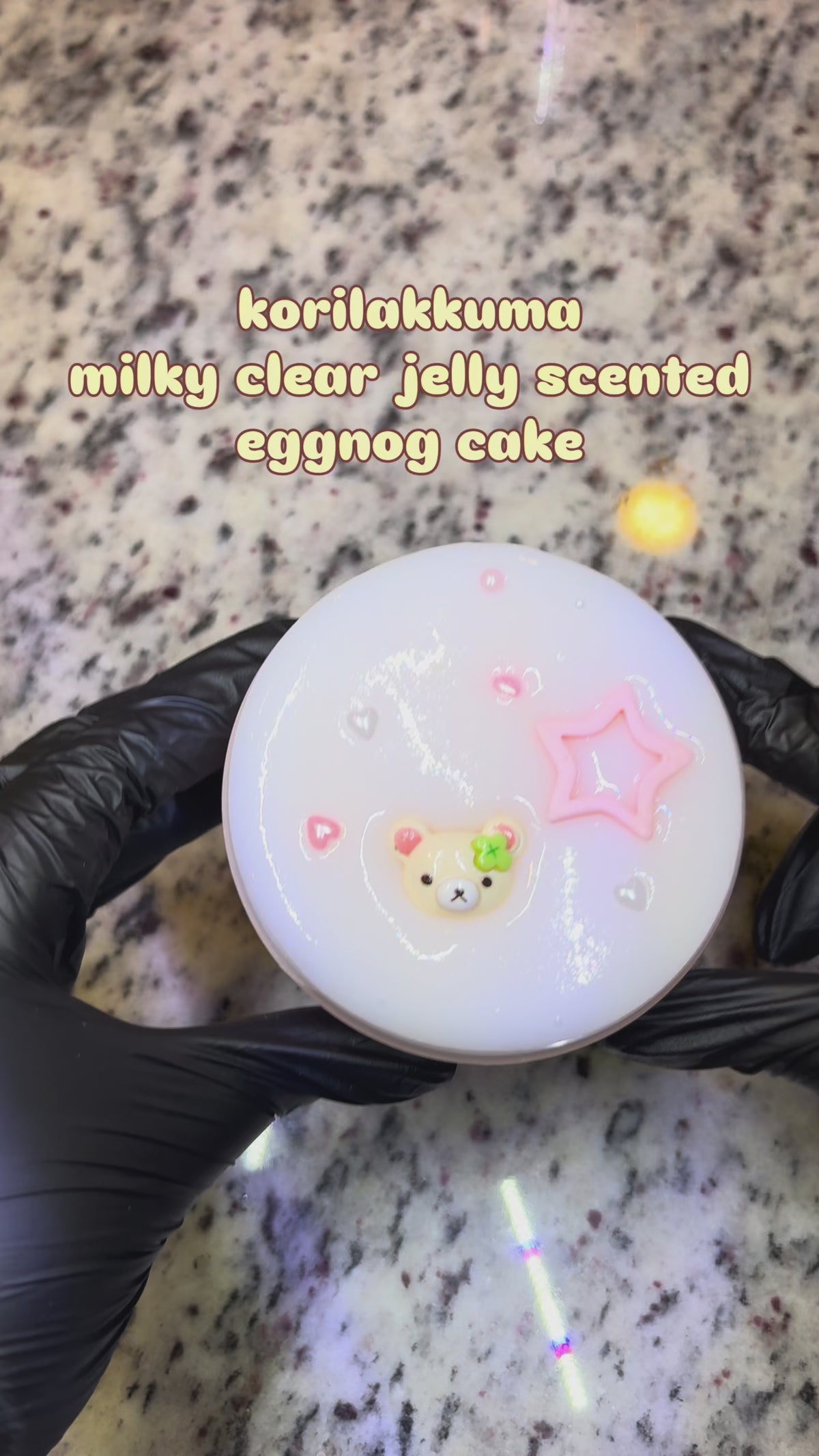 K0rilakkuma | Milky Clear Jelly Scented Slime